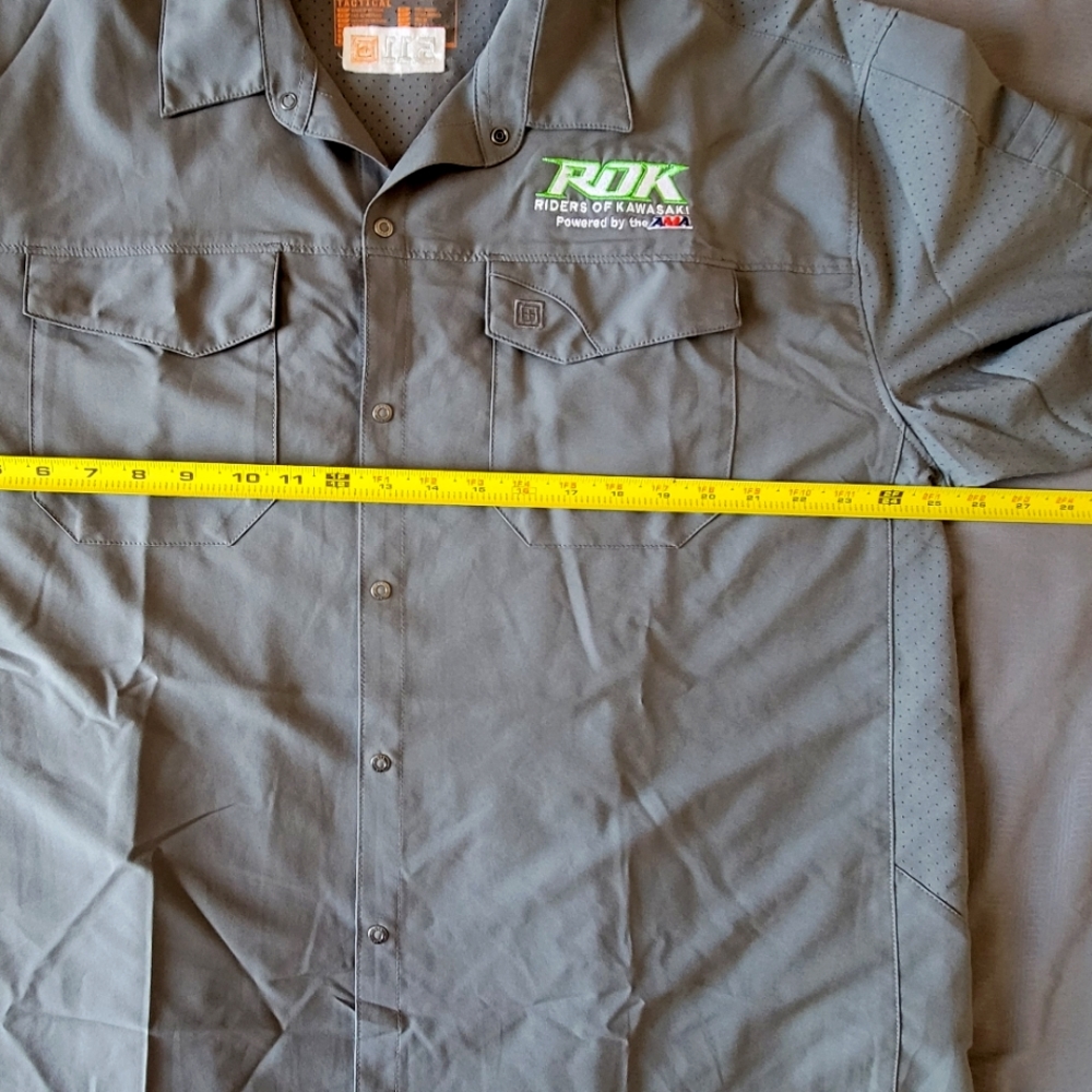Kawasaki Men's Button Down Shirt - Sz XL, NWOT - Picture 11 of 12